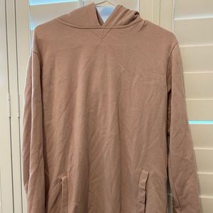 Long dress sweatshirt